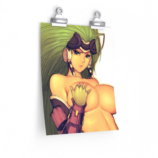 Aschen Brodel Super Robot Wars Poster - Lewd Premium Matte Vertical Poster - Adult Wall Art