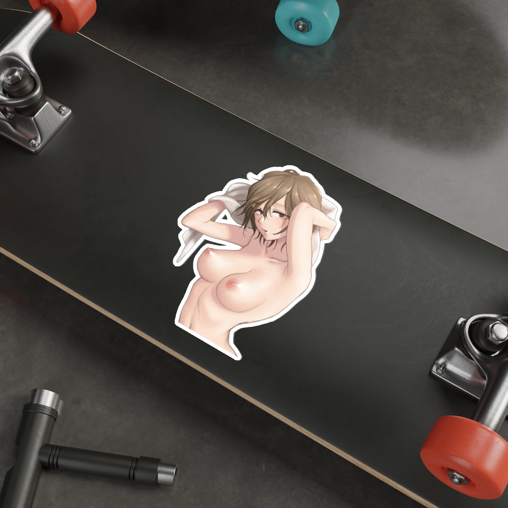 Nude Owari Hajime Dagashi Kashi Waterproof Sticker - Ecchi Vinyl Decal