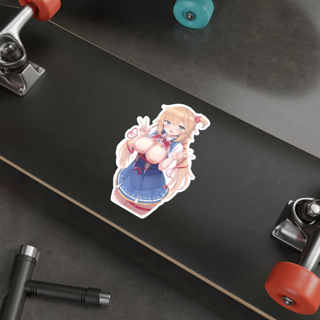 Hololive Akai Haato Waterproof Sticker - Ecchi Vinyl Decal