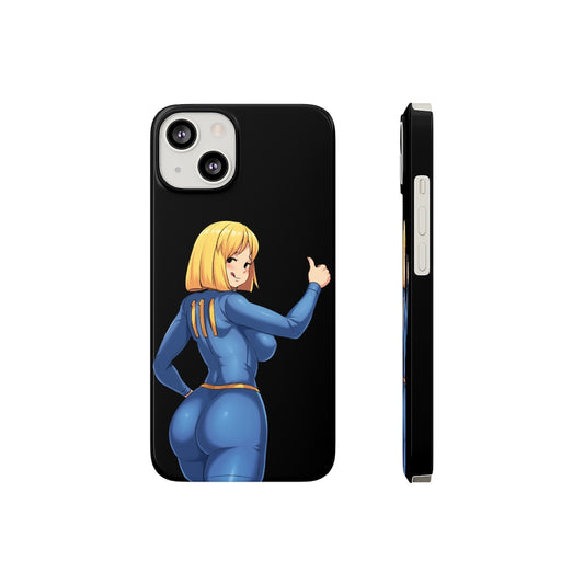 Coque iPhone 13 Fallout - Coque iPhone 12 - Coque de téléphone Sexy Butt Vault Girl