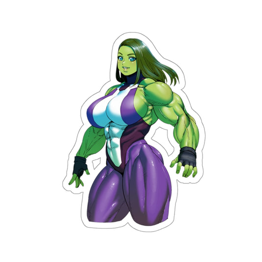 She Hulk Bodysuit Marvel Waterproof Sticker - Ecchi Vinyl Decal