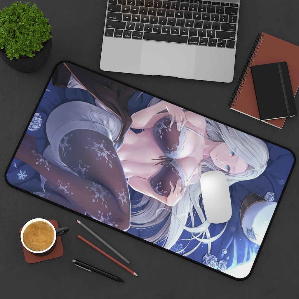 Miracle Snack Shop Sexy Mousepad - Philia Lingerie Ecchi Desk Mat - Gaming Playmat