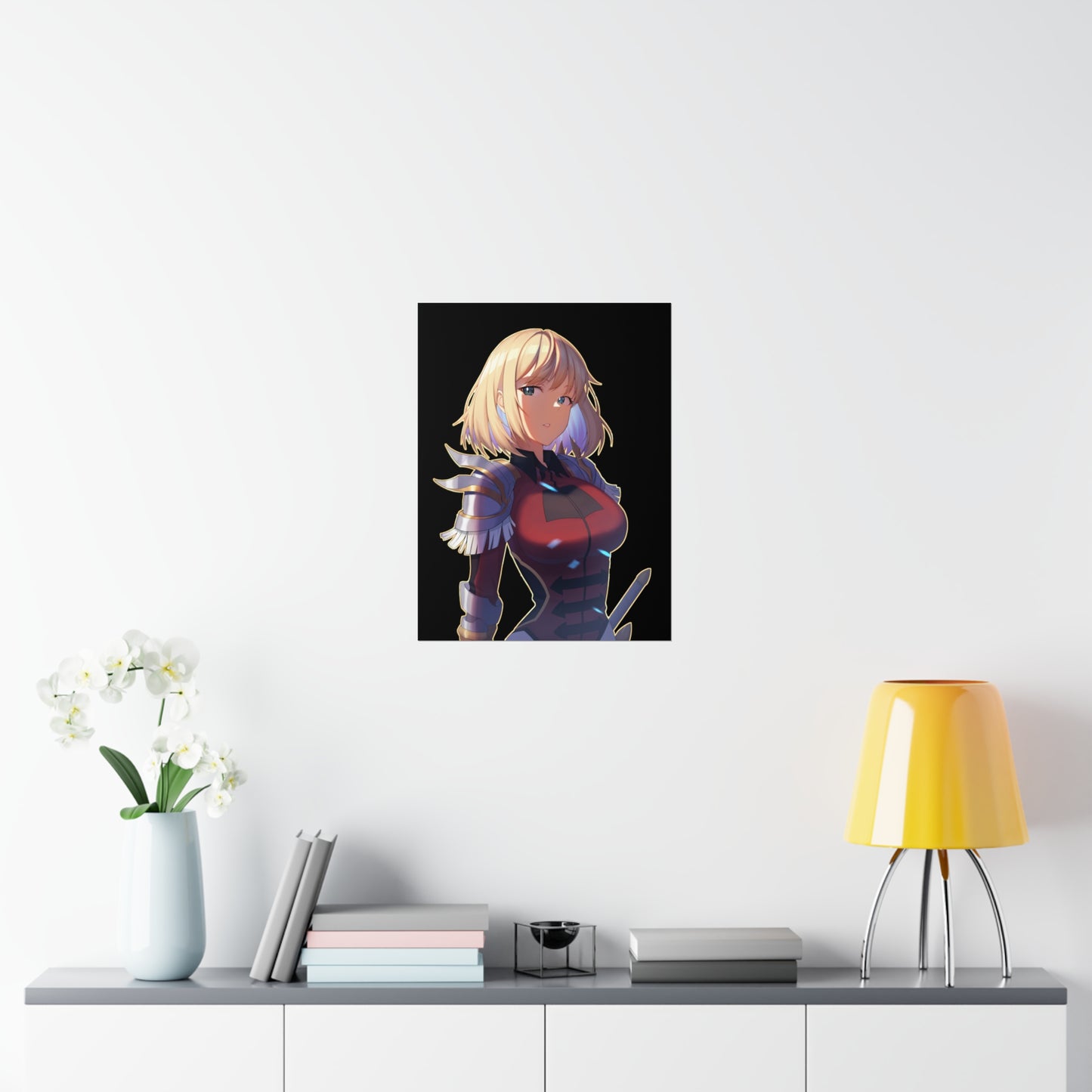 Solo Leveling Poster - Premium Matte Vertical Poster - Cha Hae In Anime Manga Poster