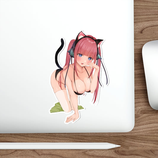 The Quintessential Quintuplets Nakano Nino Big Boobs Bikini Waterproof Sticker - Ecchi Vinyl Decal