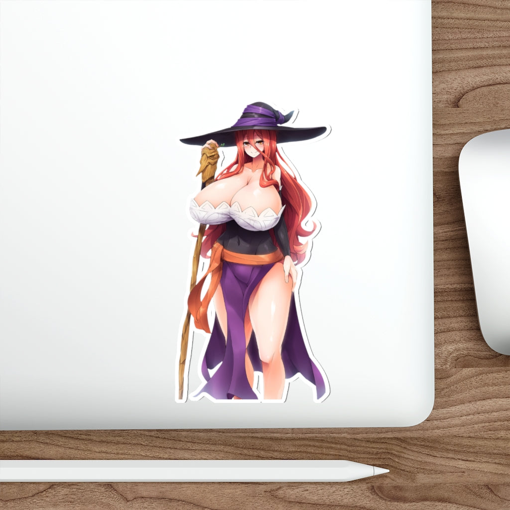 Sorceress Big Boobs Dragon's Crown Waterproof Sticker - Ecchi Vinyl Decal