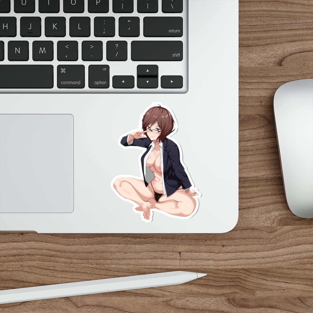 Sexy Owari Hajime Dagashi Kashi Waterproof Sticker - Ecchi Vinyl Decal