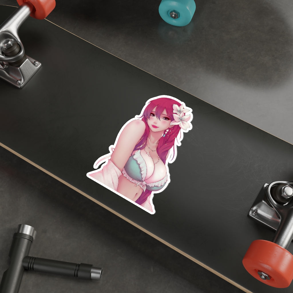 Sexy Boobs Emma Millstein Trails of Cold Steel Waterproof Sticker - Ecchi Vinyl Decal