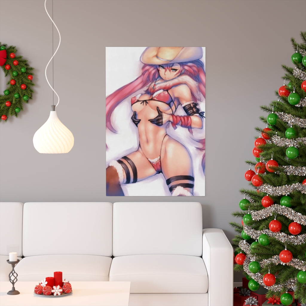 Affiche Kagura Oneechanbara - Affiche verticale mate de qualité supérieure - Art mural pour adulte