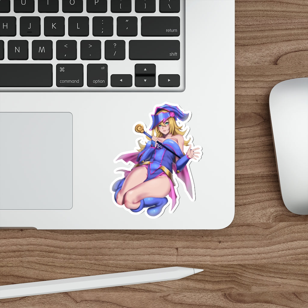 Sexy Dark Magician Girl Yugioh Waterproof Sticker - Ecchi Vinyl Decal