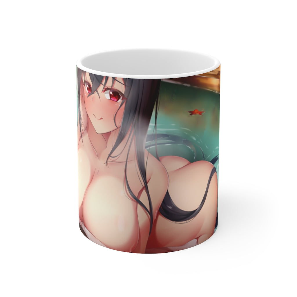 Nude Onsen Waifu Mug 11oz