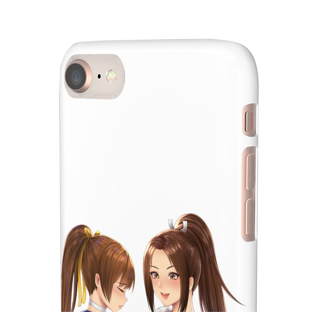 Oppai Anime Phone Case - Kawaii Aesthetic Snap Case - iPhone 13