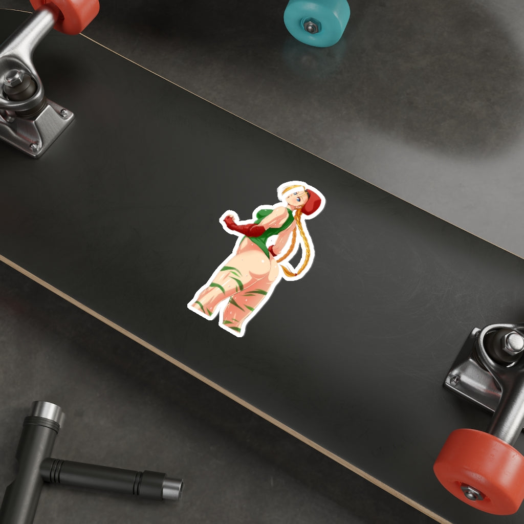 Thick Cammy Street Fighter Waterproof Sticker - Ecchi Vinyl Decal