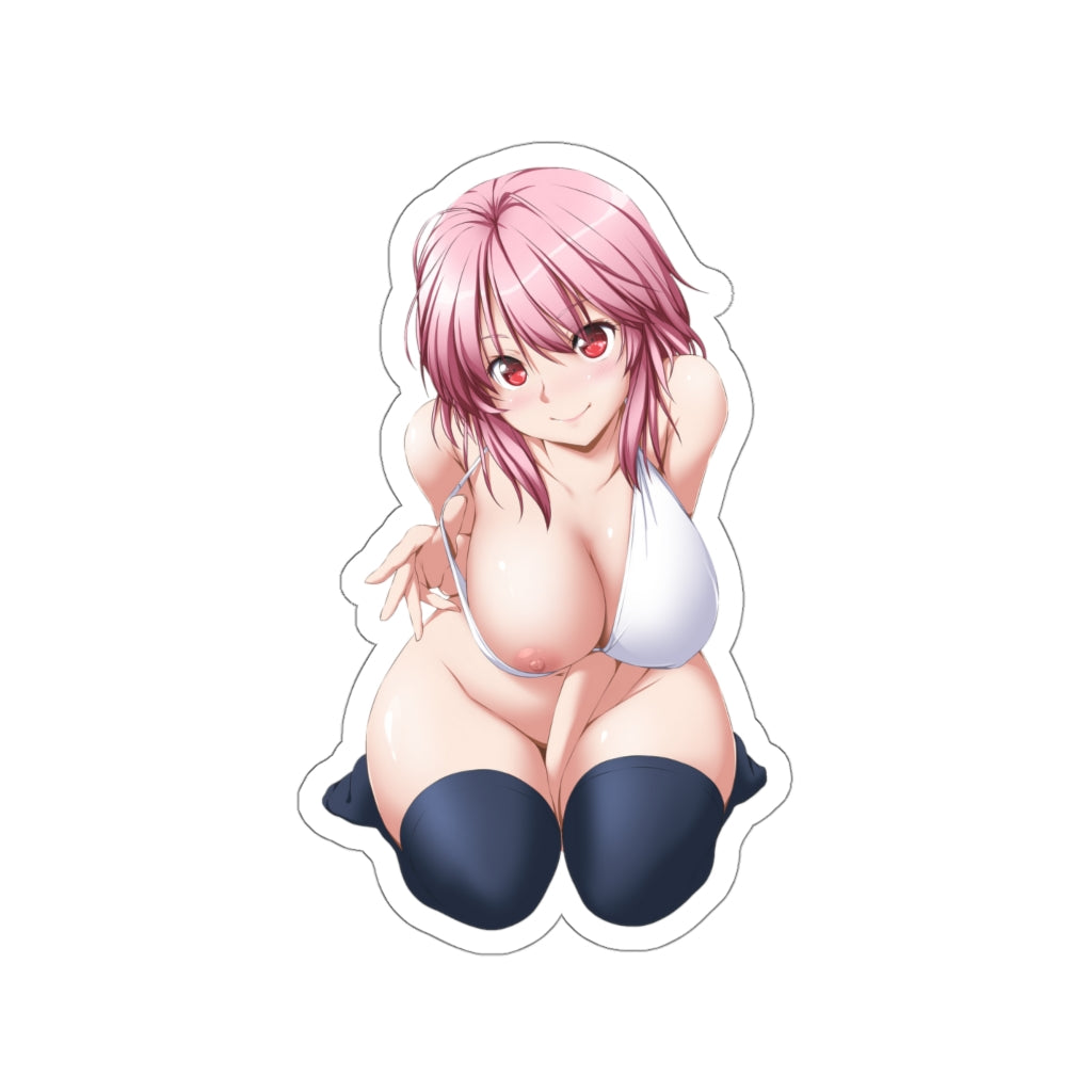 Touhou Yuyuko Sexy Waifu Waterproof Sticker - Ecchi Vinyl Decal