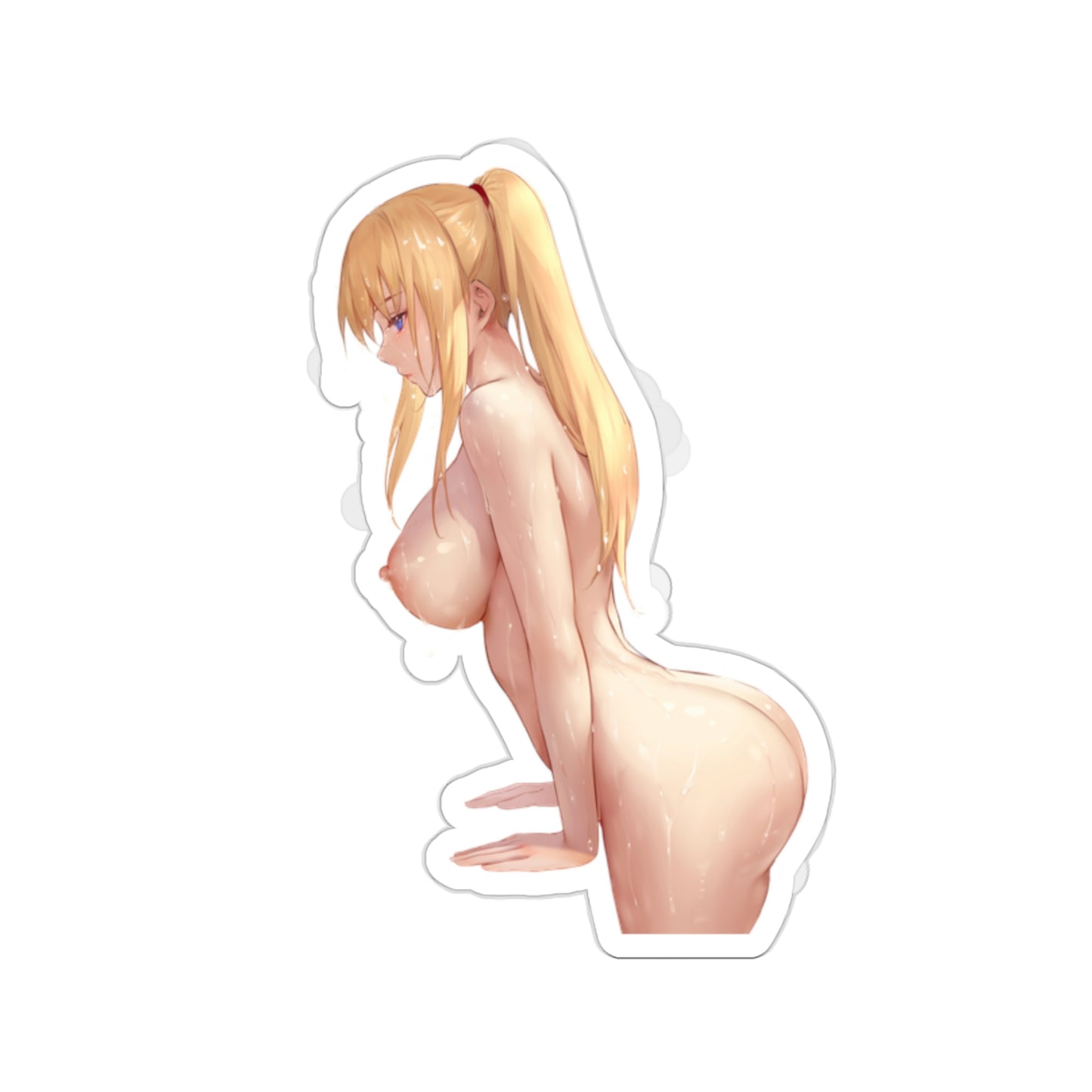 Metroid Nude Samus Aran Ecchi Vinyl Decal Waterproof Sticker - Ecchi Vinyl Decal