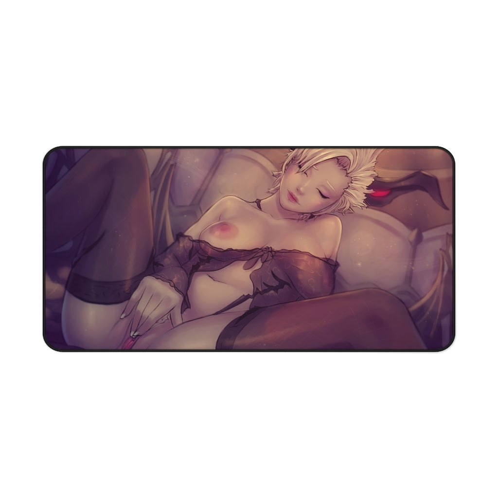 Hentai Castanic Tera Online Desk Mat - Sexy Anime Girl Mousepad - Gaming Playmat