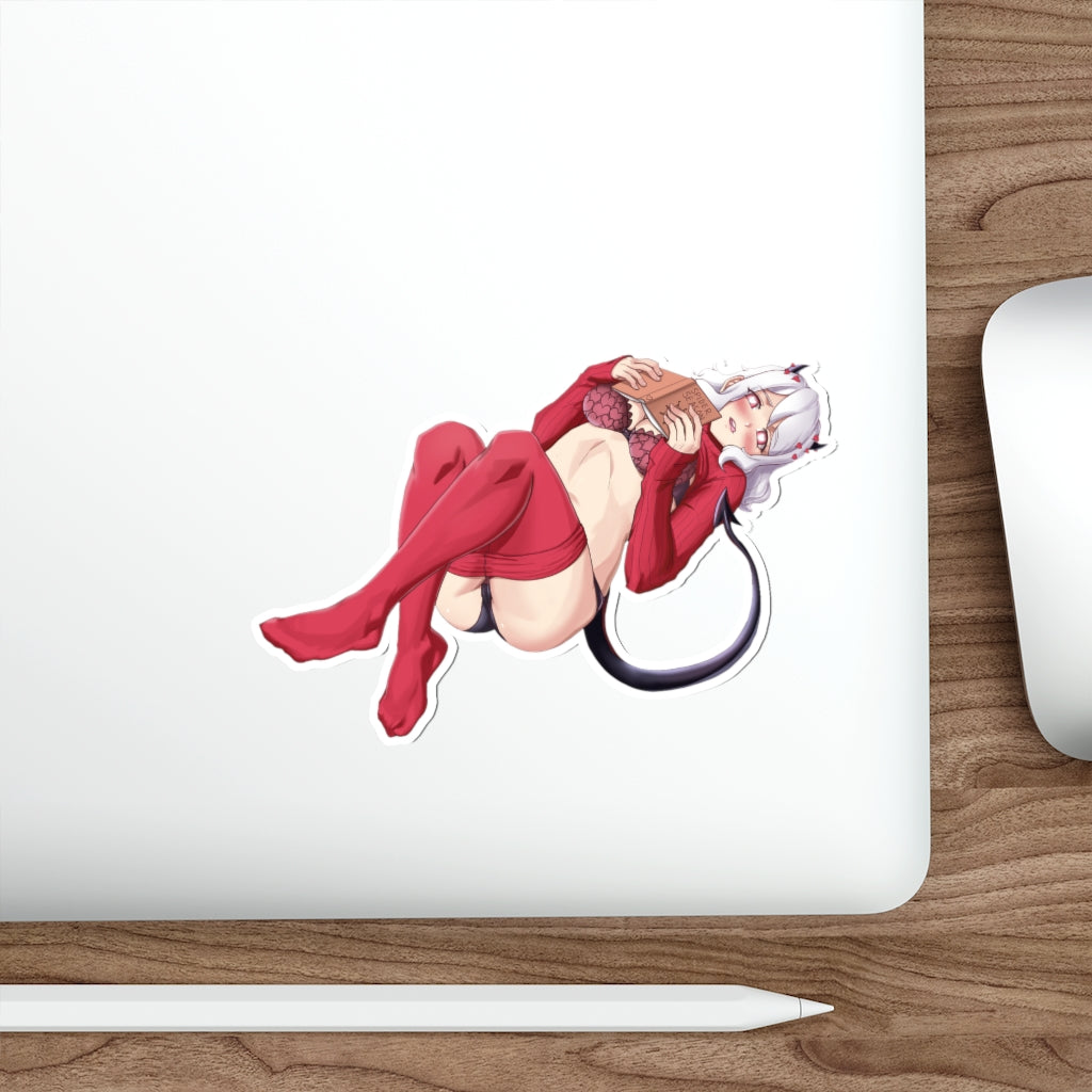 Sexy Lingerie Bra Modeus Helltaker Waterproof Sticker - Ecchi Vinyl Decal