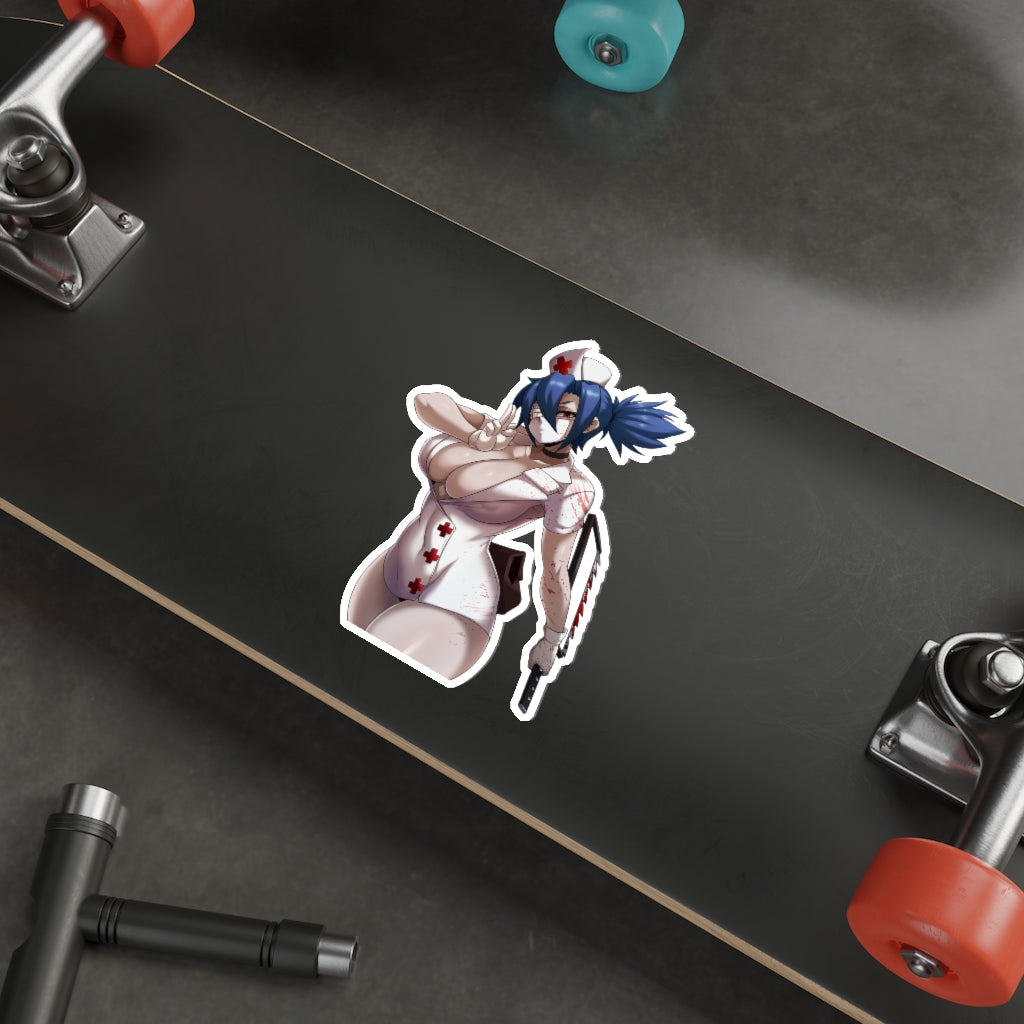 Nurse Valentine Skullgirls Waterproof Sticker - Ecchi Vinyl Decal