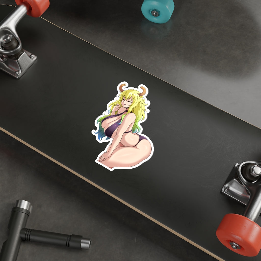 Lucoa Dragon Maid Waterproof Sticker - Ecchi Vinyl Decal