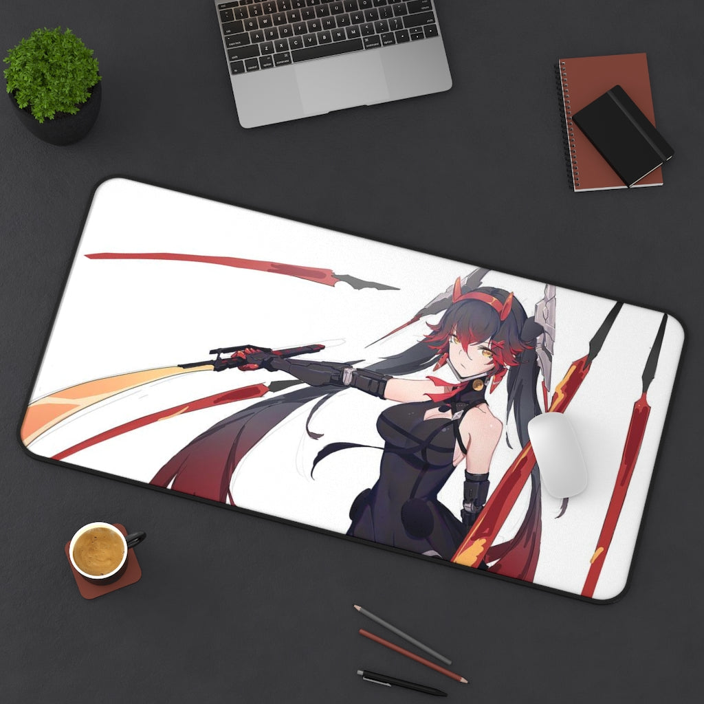 Punishing Gray Raven Mousepad - Lucia Gaming Desk Mat - Gamer Playmat