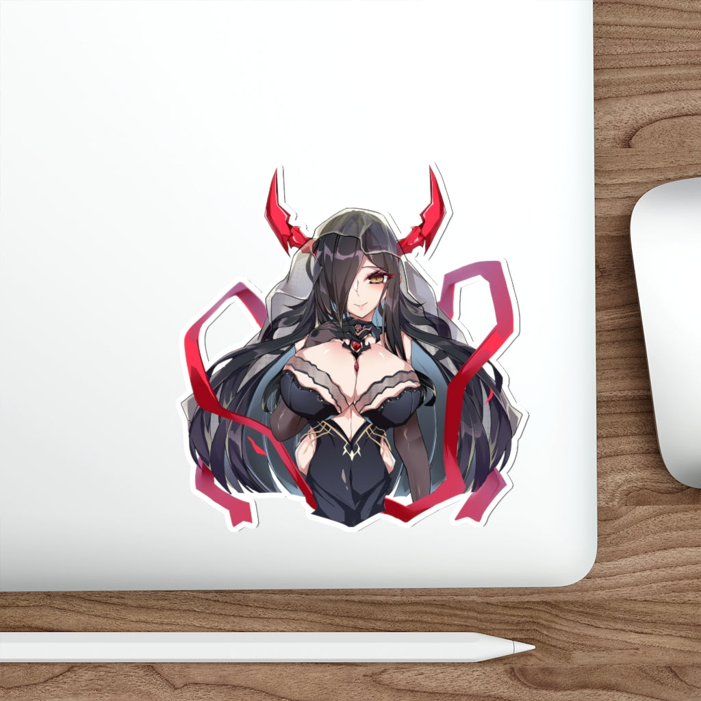 Azur Lane Sexy Boobs Friedrich der grosse Waterproof Sticker - Ecchi Vinyl Decal