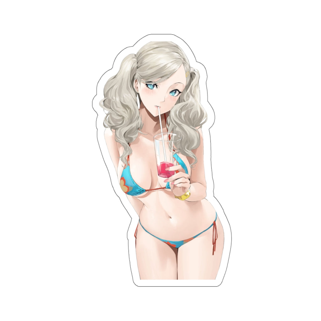 Persona 5 Waterproof Sticker - Ann Takamaki Bikini Ecchi Vinyl Car Decal