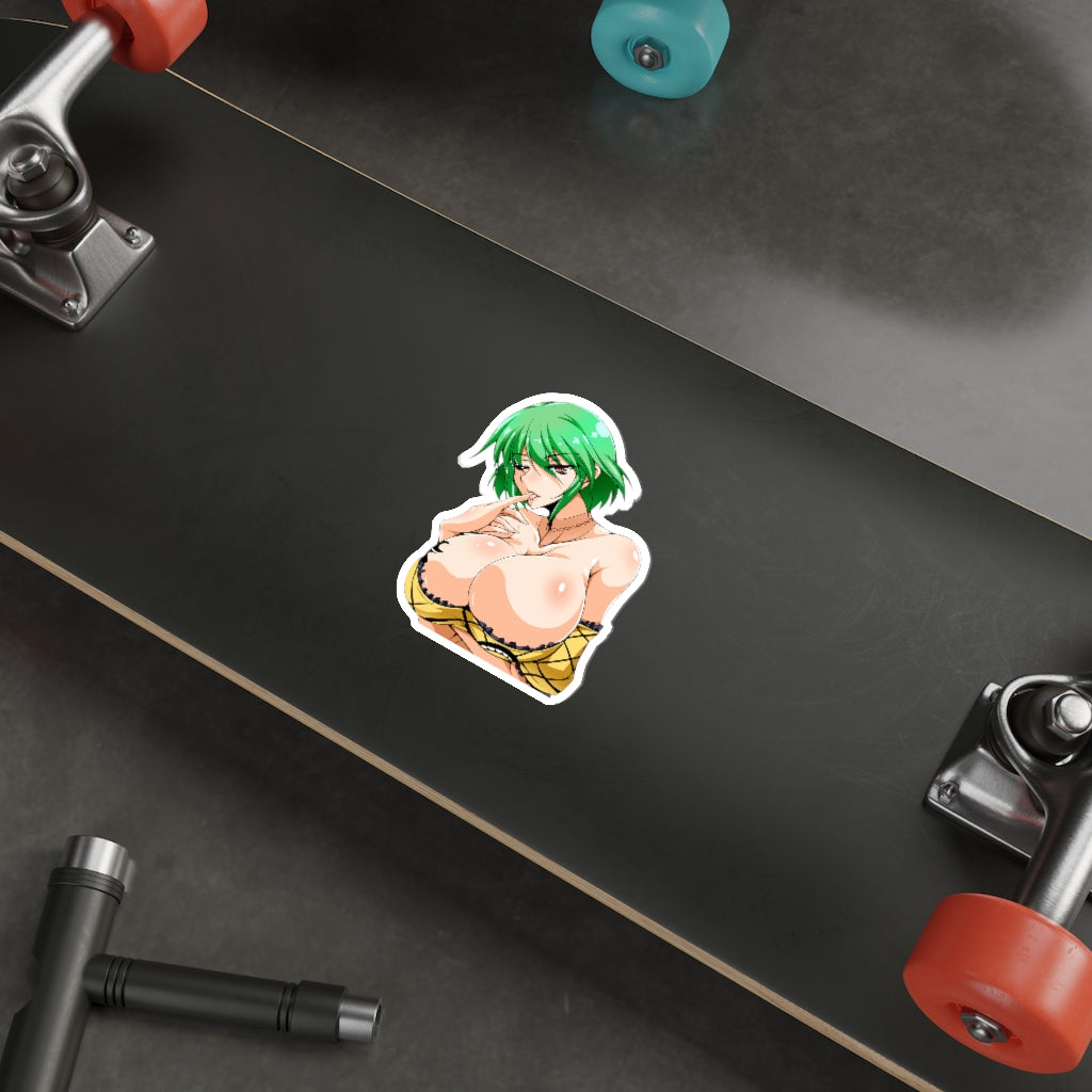 Huge Boobs Hikage Senran Kagura Waterproof Sticker - Ecchi Vinyl Decal