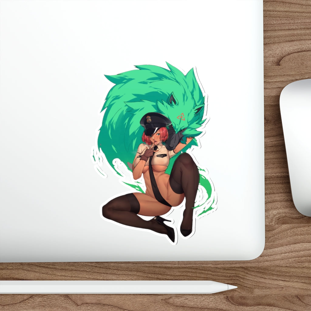 Sexy Giovanna and Rei Guilty Gear Waterproof Sticker - Ecchi Vinyl Decal