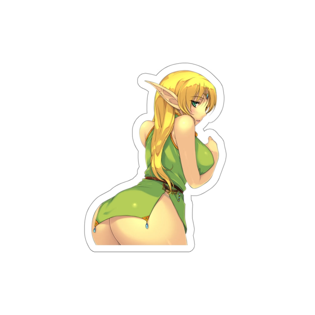 Record of Lodoss War Thick Deedlit Waterproof Sticker - Ecchi Vinyl Decal