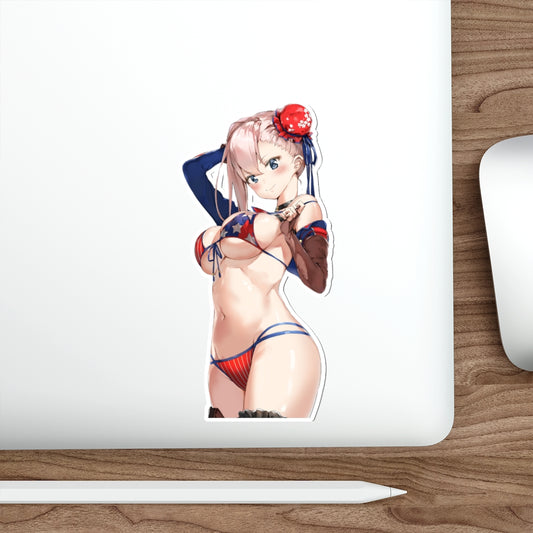 Fate Grand Order Miyamoto Musashi FGO Bikini Waterproof Sticker - Ecchi Vinyl Decal