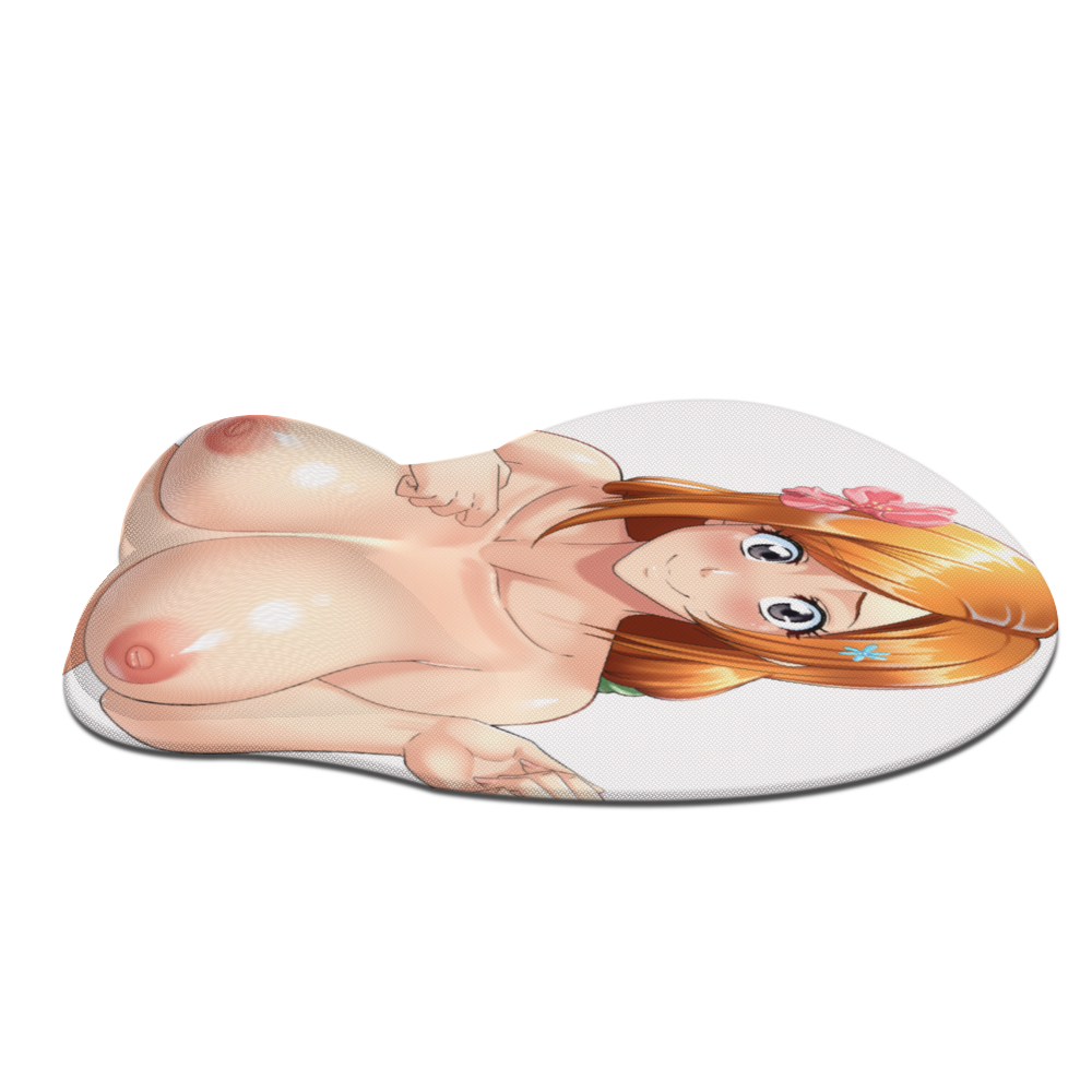 Anime 3D Boobs mousepad with Wrist Rest | Sexy Oppai Mouse pad for PC | Oppai mousepad with wrist support