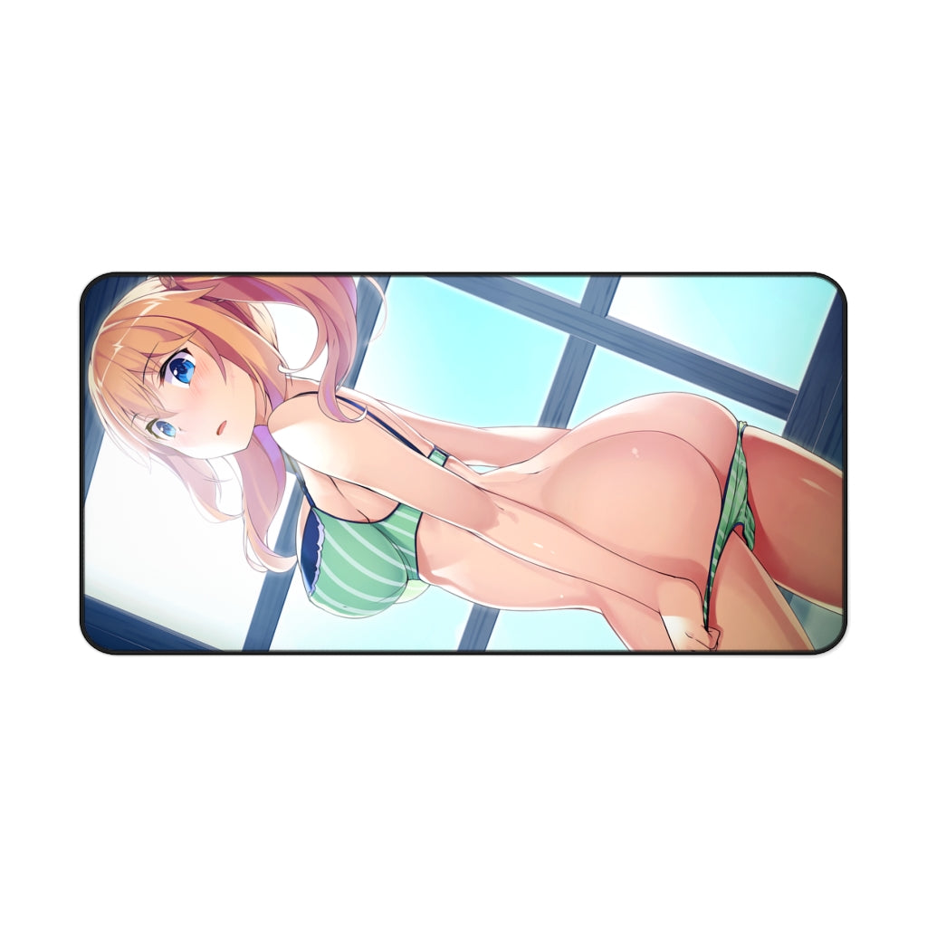 Under One Wing Sexy Mousepad - Sasaki Kazusa Ecchi Desk Mat - Gaming Playmat