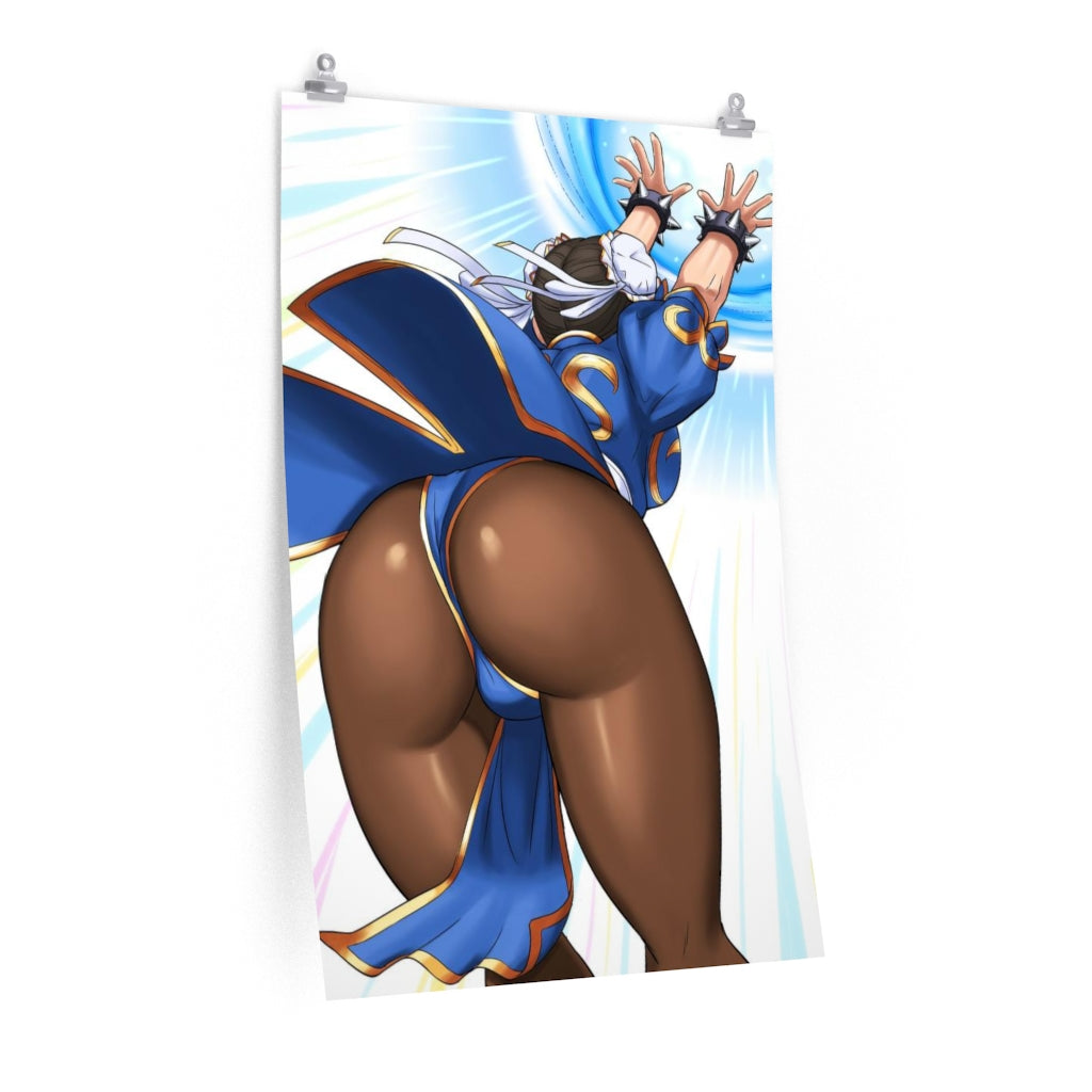 Chun Li Sexy Kikoho Butt Street Fighter Ecchi Poster - Lewd Premium Ma –  K-Minded