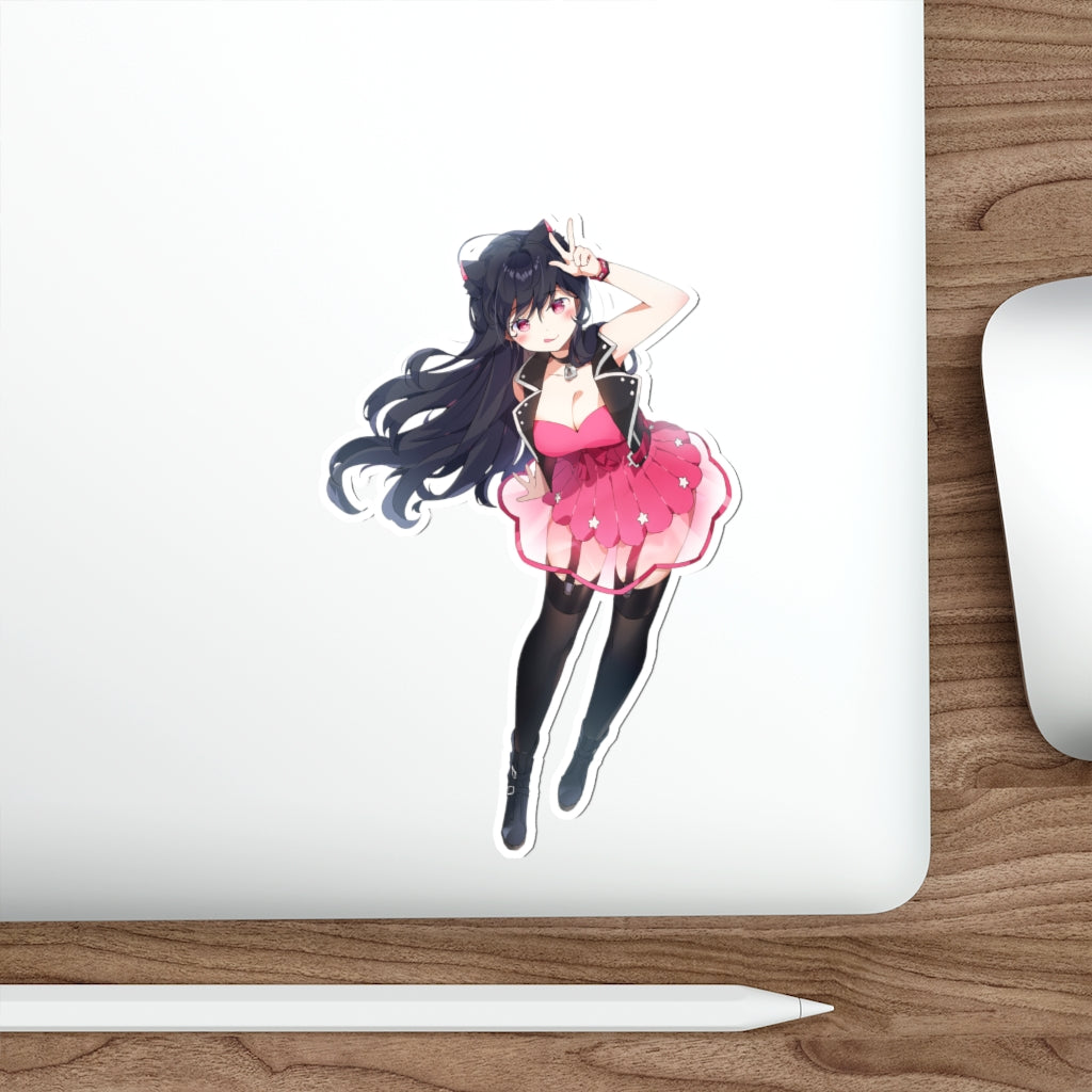 Elsword Neko Waifu Lolita Ara Haan Waterproof Sticker - Ecchi Vinyl Decal