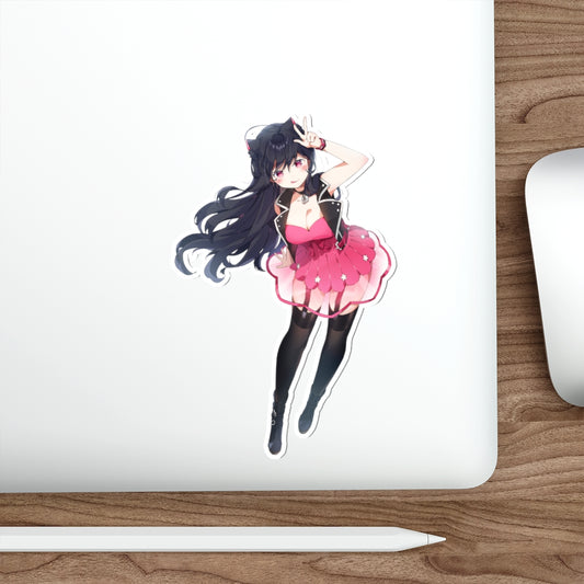 Elsword Neko Waifu Lolita Ara Haan Autocollant imperméable à l’eau - Décalcomanie en vinyle Ecchi