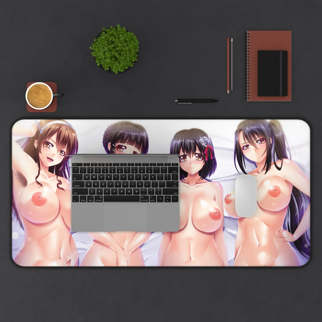 Nude Kantai Collection Waifus Kancolle Desk Mat - Lewd Mousepad - Sexy Girls Playmat