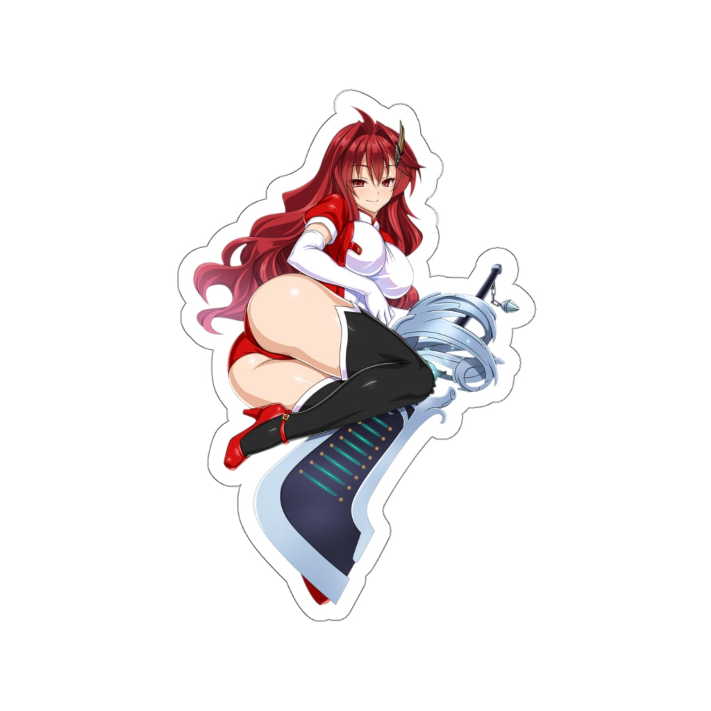 Sexy Butt Kisaragi Setsuna Valkyrie Drive Waterproof Sticker - Ecchi Vinyl Decal