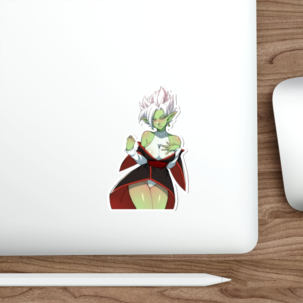 Dragon Ball Super Waterproof Sticker - Sexy Zamasu Gender Swap Ecchi Vinyl Anime Car Decal