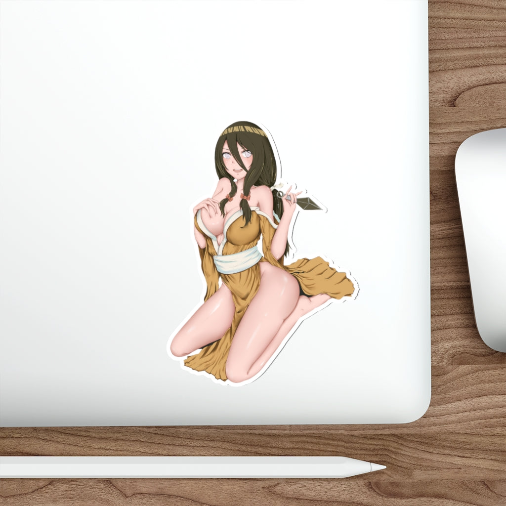 Sexy Hyuuga Hanabi Naruto Waterproof Sticker - Ecchi Vinyl Decal