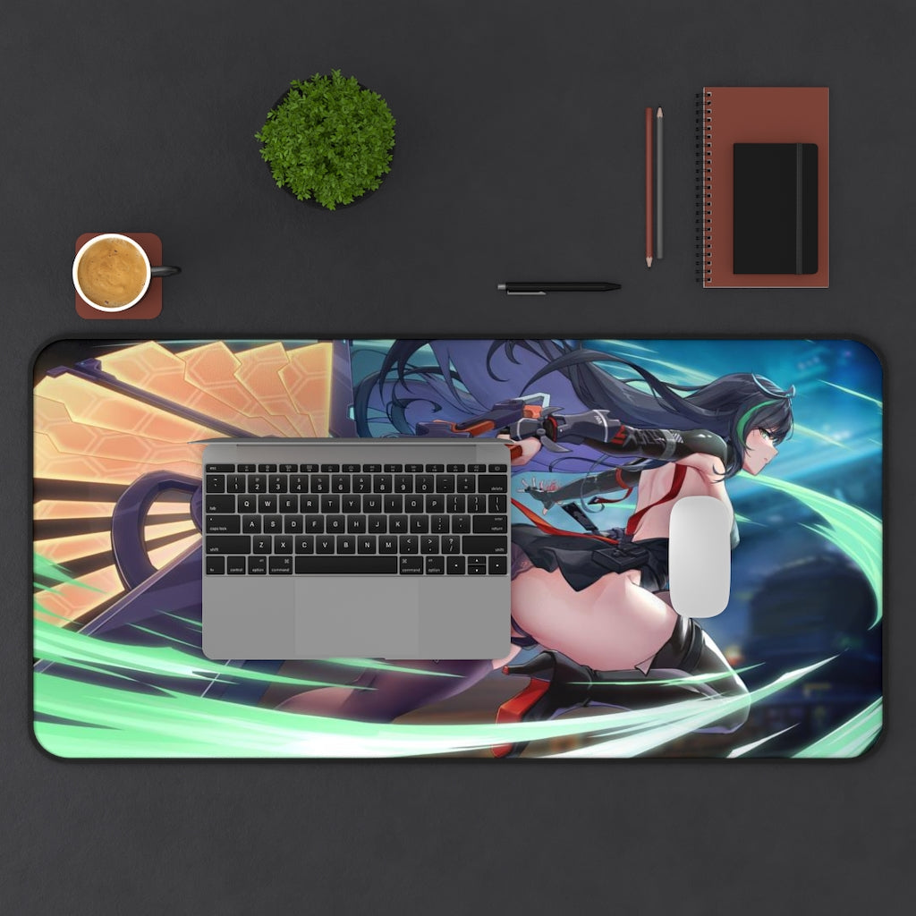 Sexy Butt Lin Tower of Fantasy Mousepad - XXL Gaming Desk Mat - Ecchi Desk Pad