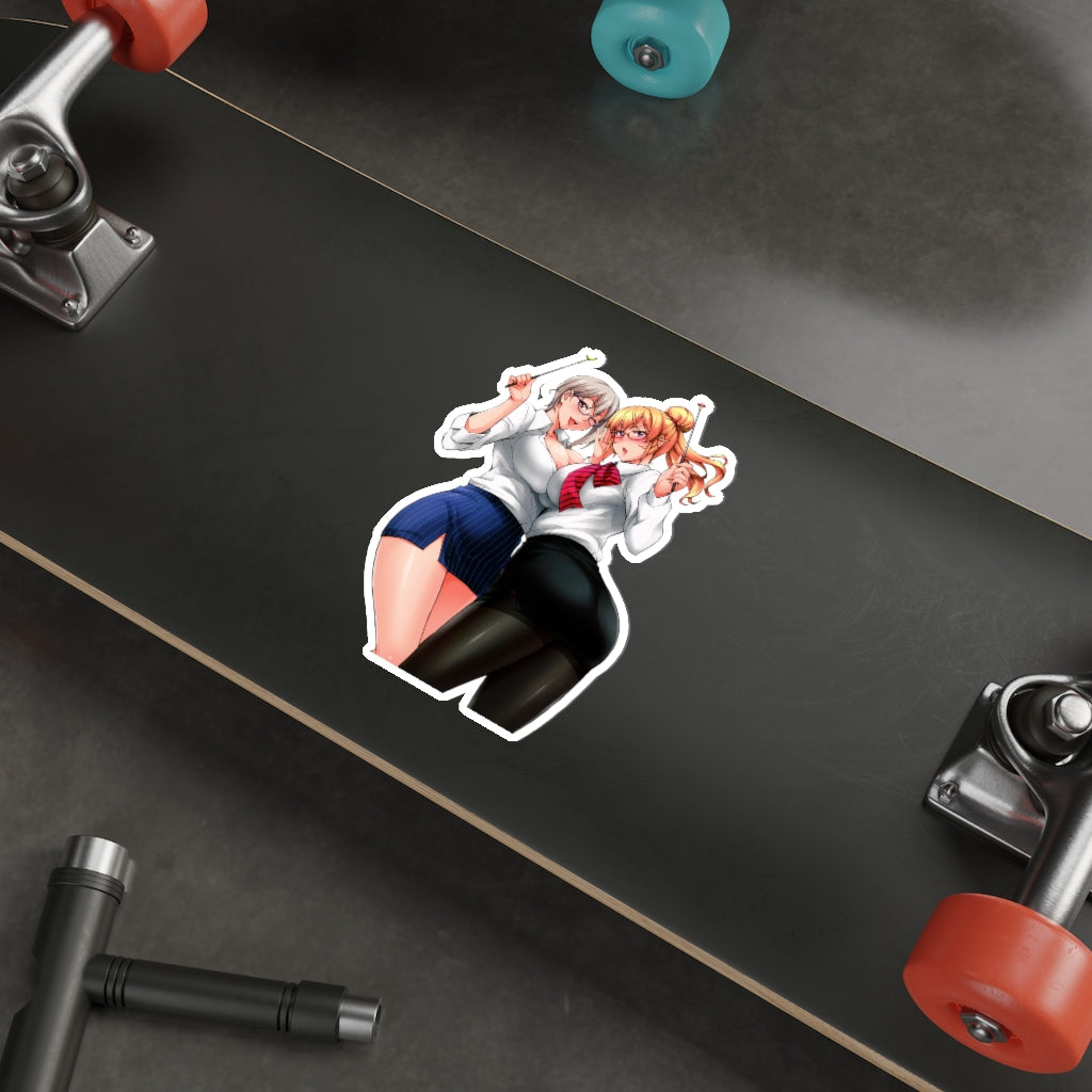 Food Wars Sexy Teachers Nakiri Cousins Waterproof Sticker - Ecchi Vinyl Decal