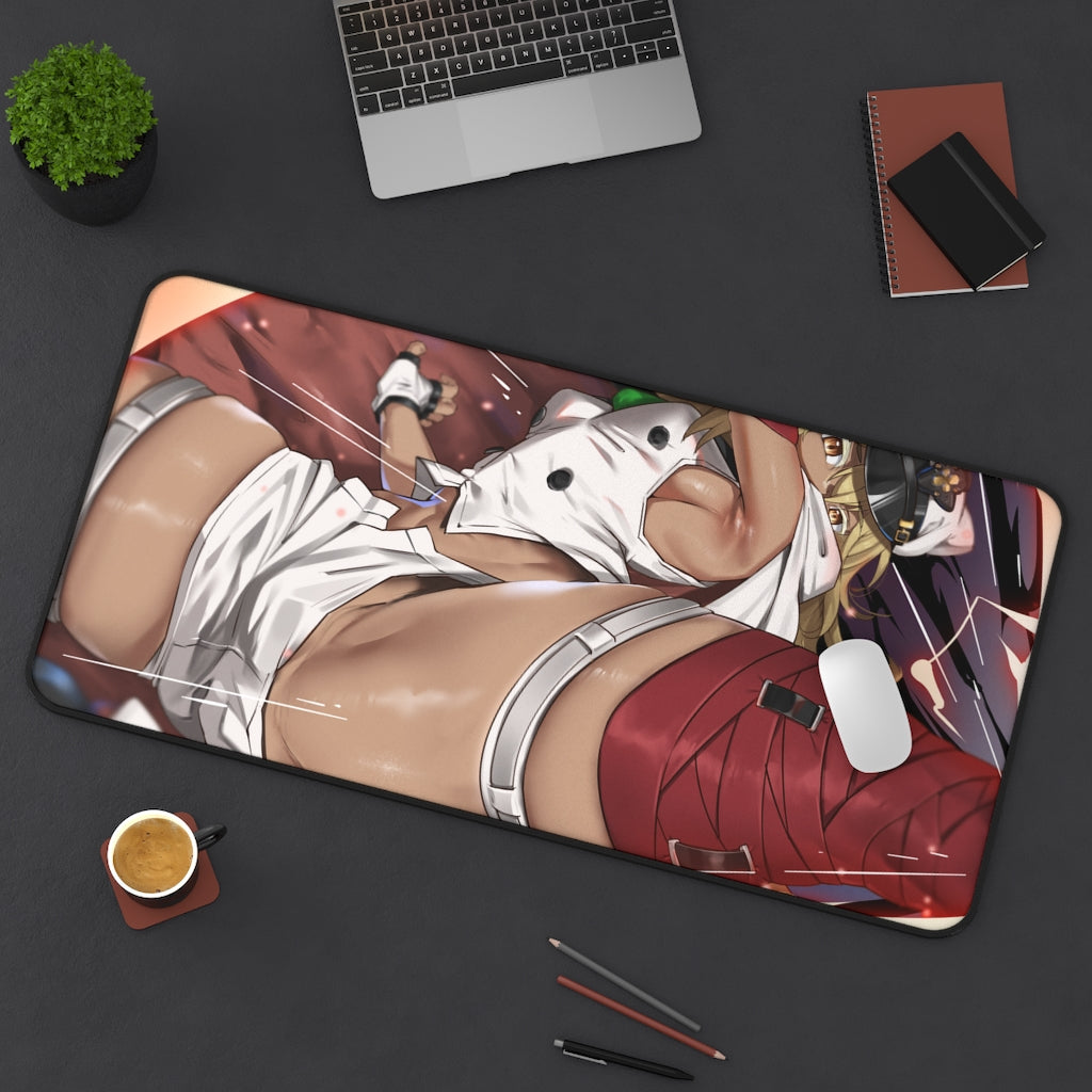 Guilty Gear Sexy Mousepad - Ramlethal Valentine Gaming Desk Mat - Ecchi Playmat