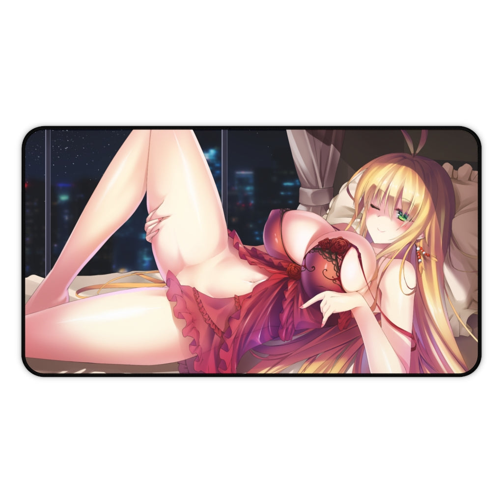 Tsurumaki Maki Voiceroid Sexy Lingerie Mousepad - Gaming Playmat