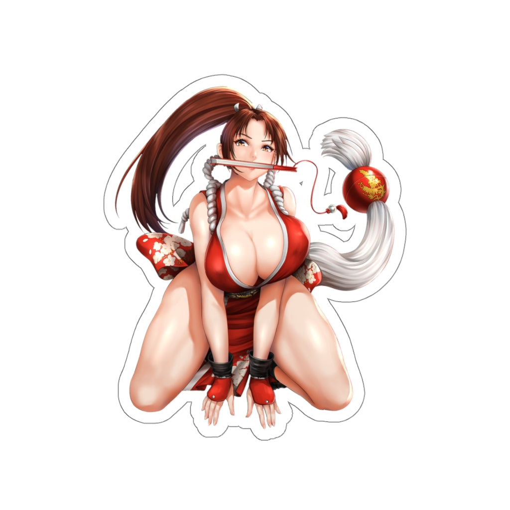 Sexy Mai Vinyl Waterproof Sticker - Large Ecchi KoF Decal