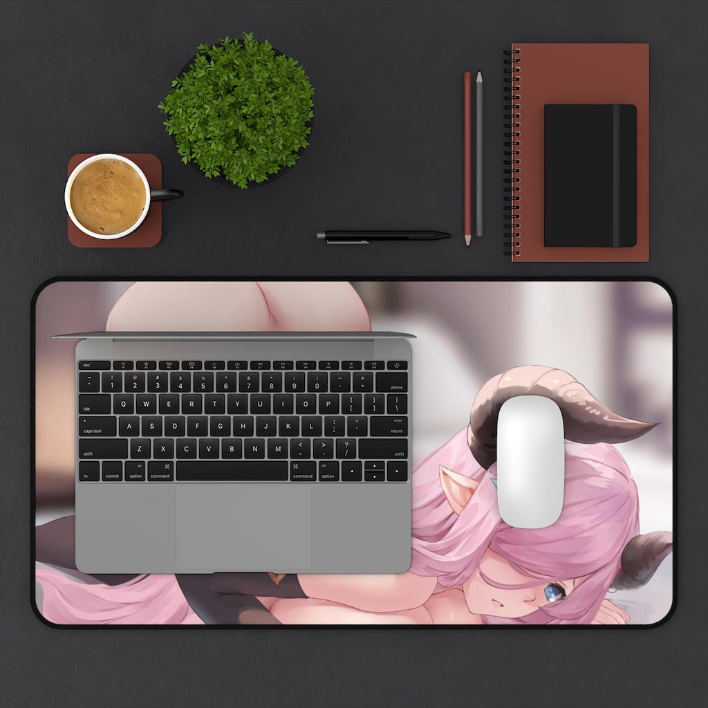 Granblue Fantasy Mousepad - Narmaya Large Desk Mat - Ecchi Mouse Pad