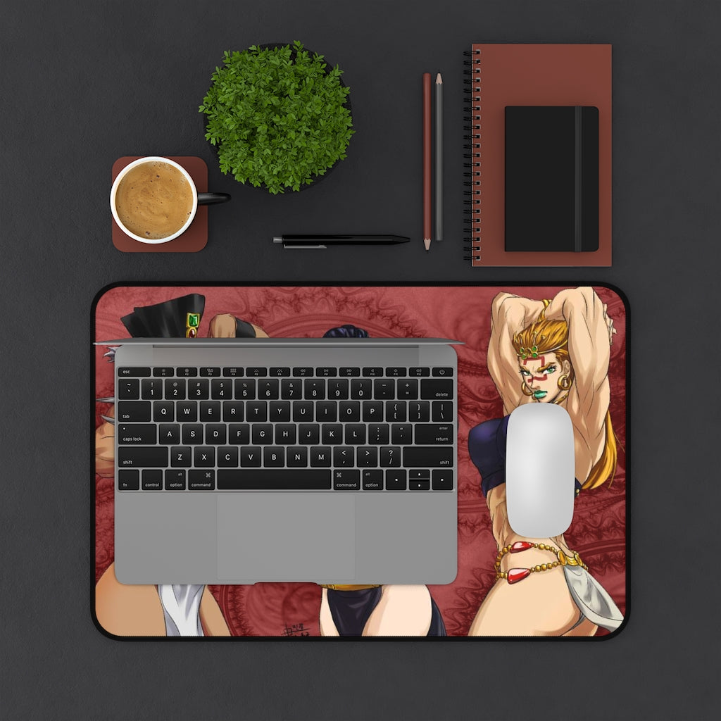 JoJo's Bizarre Adventure Anime Mousepad - Gender Swap - Large Desk Mat - Ecchi Mouse Pad - MTG Playmat