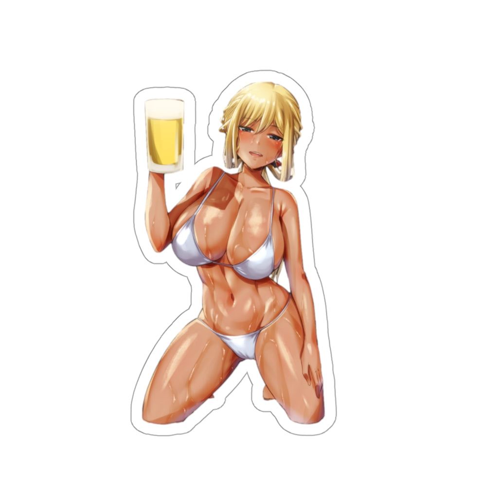 Bikini Rita Henschel Alice Gear Aegis Sticker - Ecchi Waterproof Decal