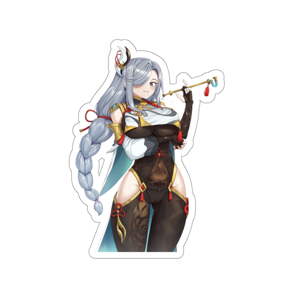 Sexy Shenhe Genshin Impact Waterproof Sticker - Ecchi Vinyl Decal