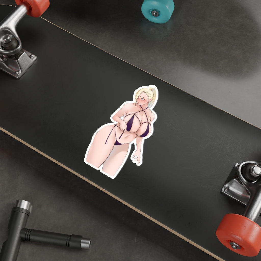 Thick Ino Bikini Naruto Waterproof Sticker - Ecchi Vinyl Decal