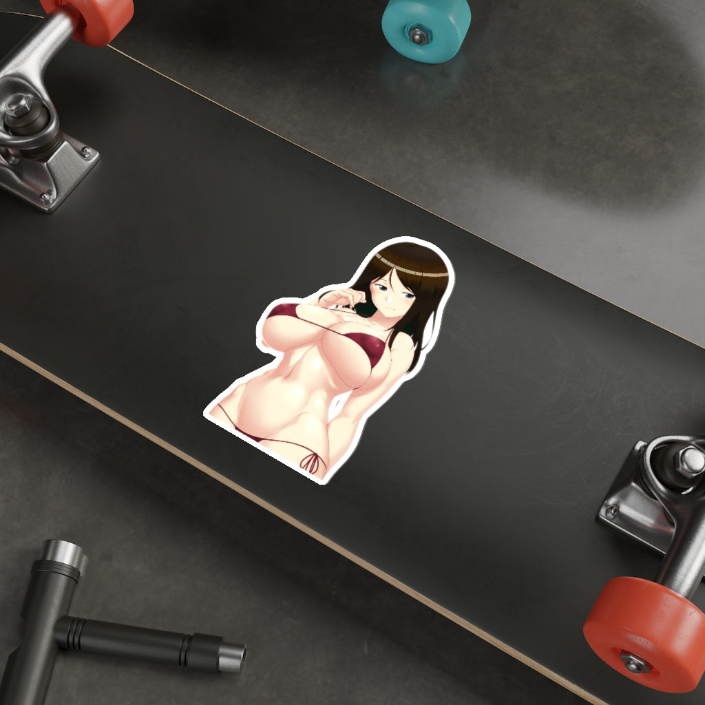 Big Bikini Boobs Nonna Girls und Panzer Waterproof Sticker - Ecchi Vinyl Decal