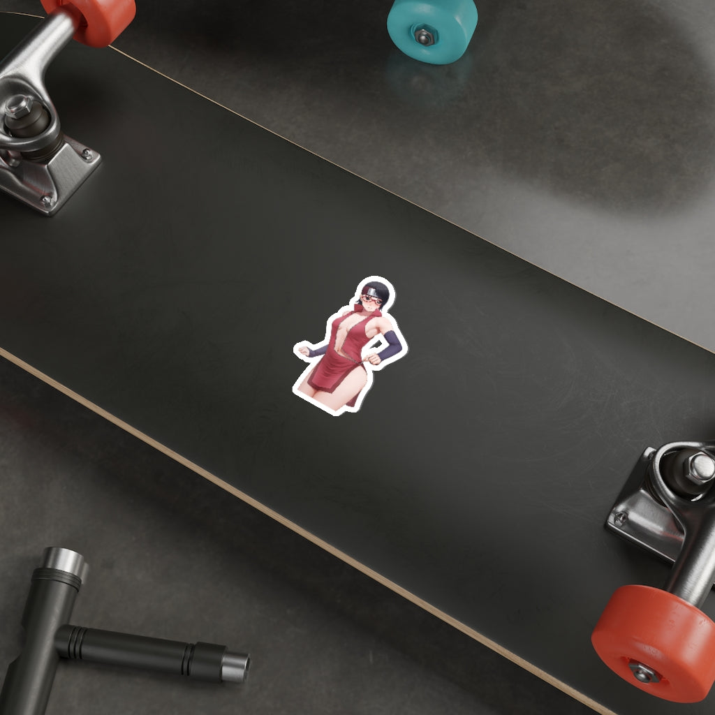 Sexy Uchiha Sarada Naruto Waterproof Sticker - Ecchi Vinyl Decal